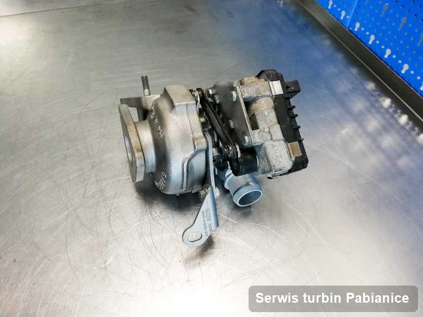 Turbosprężarka po przeprowadzeniu zlecenia Serwis turbin w przedsiębiorstwie w Pabianicach z przywróconymi osiągami przed spakowaniem