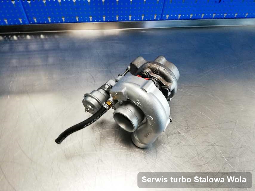 Turbo po wykonaniu zlecenia Serwis turbo w pracowni w Stalowej Woli w doskonałej kondycji przed wysyłką