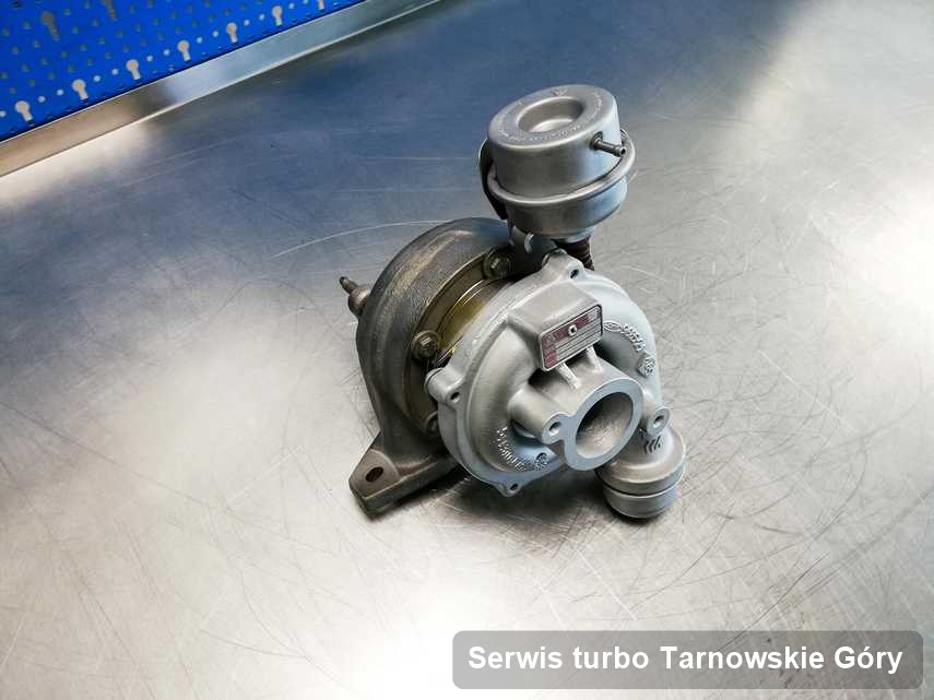 Turbosprężarka po wykonaniu serwisu Serwis turbo w przedsiębiorstwie w Tarnowskich Górach o parametrach jak nowa przed wysyłką