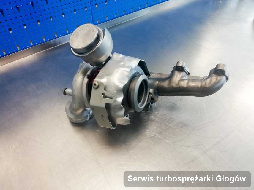 Turbosprężarka po realizacji serwisu Serwis turbosprężarki w warsztacie w Głogowie w świetnej kondycji przed wysyłką