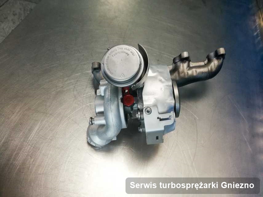 Turbosprężarka po realizacji zlecenia Serwis turbosprężarki w pracowni w Gnieznie w niskiej cenie przed wysyłką