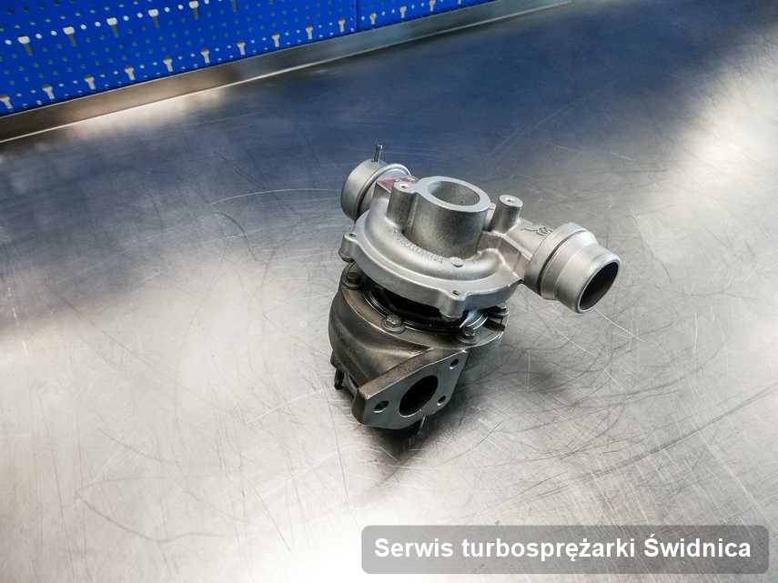 Turbo po zrealizowaniu usługi Serwis turbosprężarki w firmie z Świdnicy w doskonałej jakości przed spakowaniem