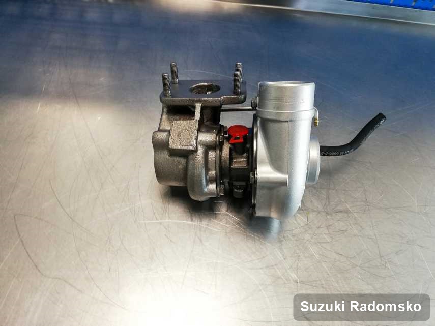 Naprawiona w laboratorium w Radomsku turbina do samochodu producenta Suzuki przyszykowana w pracowni wyremontowana przed nadaniem