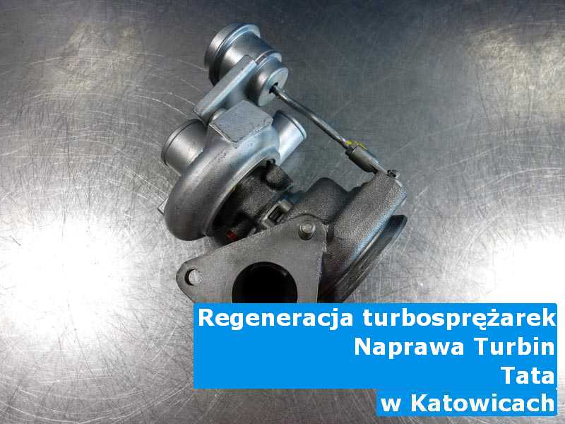 Turbosprężarka marki TATA wyremontowana w Katowicach
