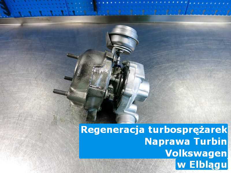 Turbosprężarki z samochodu Volkswagen po wizycie w serwisie pod Elblągiem