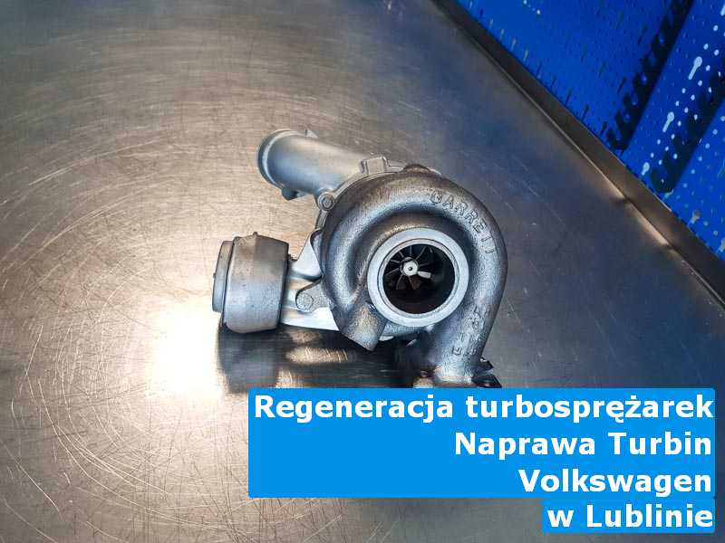 Turbo z auta Volkswagen po procesie regeneracji w Lublinie