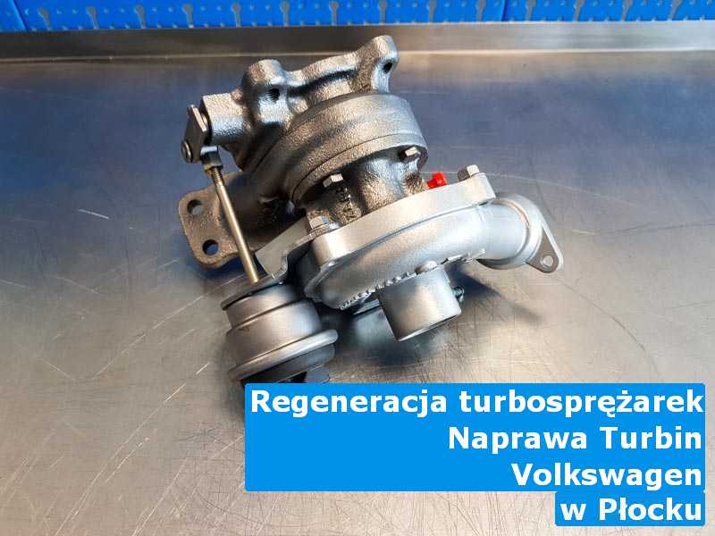 Turbosprężarka z samochodu Volkswagen wysłana do diagnostyki z Płocka