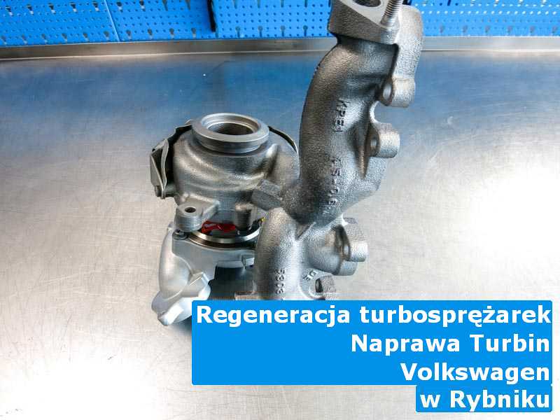 Turbosprężarka z samochodu Volkswagen po sprawdzeniu pod Rybnikiem