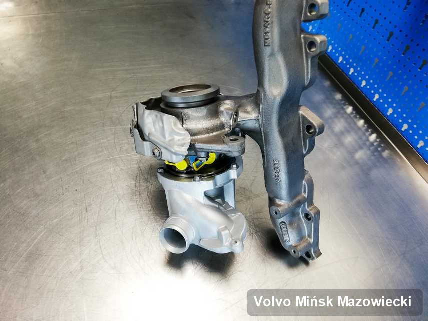 Naprawiona w pracowni regeneracji w Mińsku Mazowieckim turbina do osobówki producenta Volvo przygotowana w warsztacie naprawiona przed spakowaniem