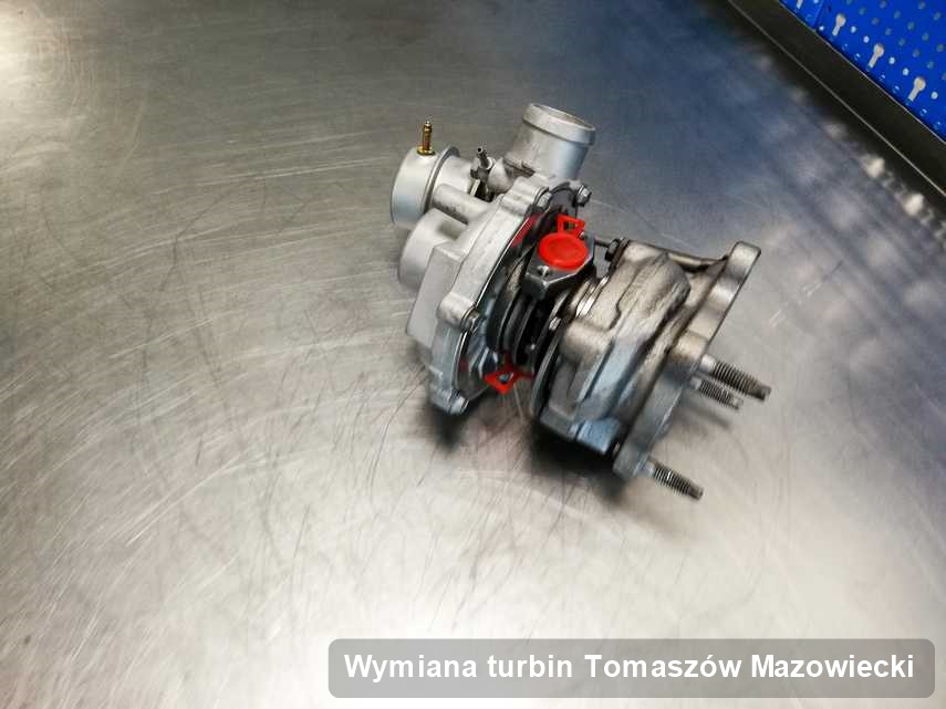 Turbosprężarka po realizacji zlecenia Wymiana turbin w pracowni regeneracji z Tomaszowa Mazowieckiego w doskonałej jakości przed spakowaniem