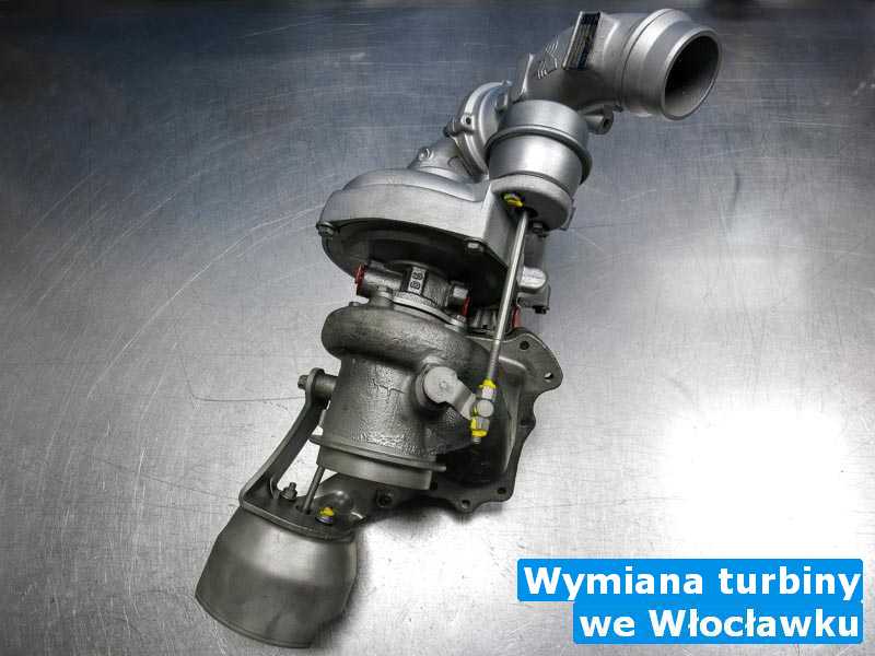 Turbosprężarki w pracowni regeneracji w Włocławku - Wymiana turbiny, Włocławku