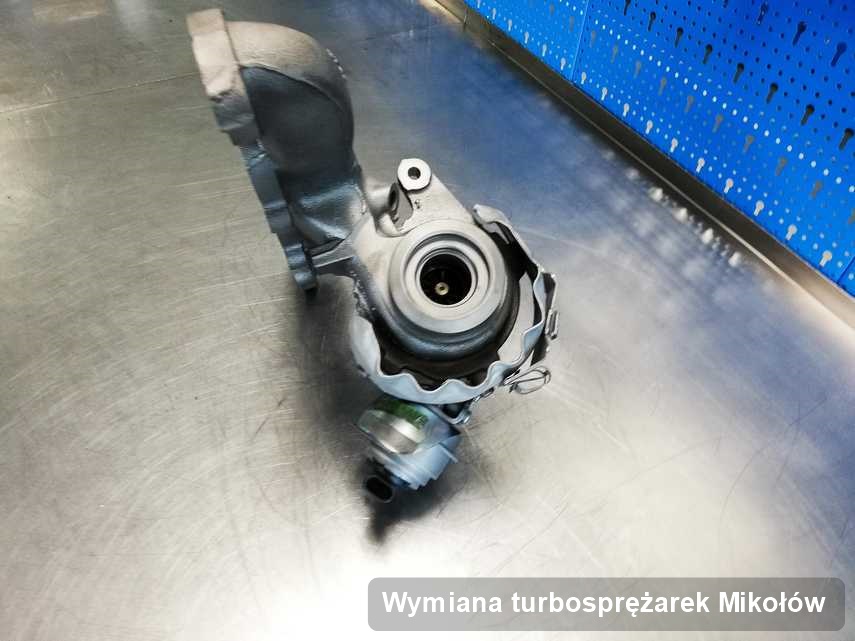 Turbosprężarka po przeprowadzeniu usługi Wymiana turbosprężarek w firmie z Mikołowa o parametrach jak nowa przed spakowaniem