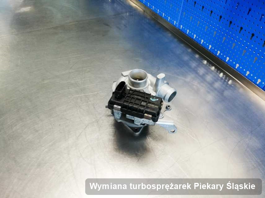 Turbosprężarka po przeprowadzeniu serwisu Wymiana turbosprężarek w pracowni regeneracji w Piekarach Śląskich o osiągach jak nowa przed wysyłką
