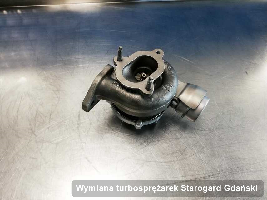 Turbo po przeprowadzeniu serwisu Wymiana turbosprężarek w warsztacie z Starogardu Gdańskiego w świetnej kondycji przed spakowaniem