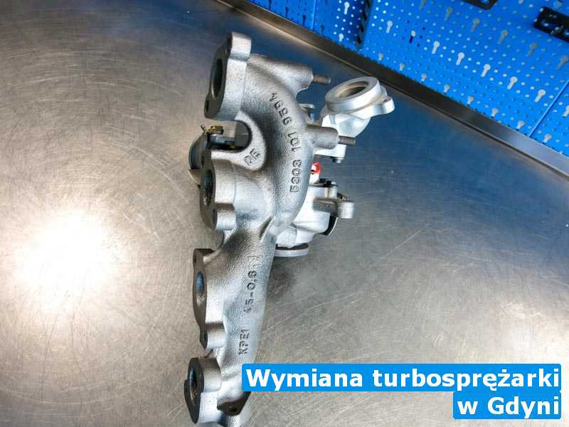 Turbo dostarczone do zakładu regeneracji pod Gdynią - Wymiana turbosprężarki, Gdyni