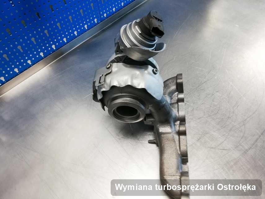 Turbo po zrealizowaniu serwisu Wymiana turbosprężarki w firmie z Ostrołęki z przywróconymi osiągami przed spakowaniem