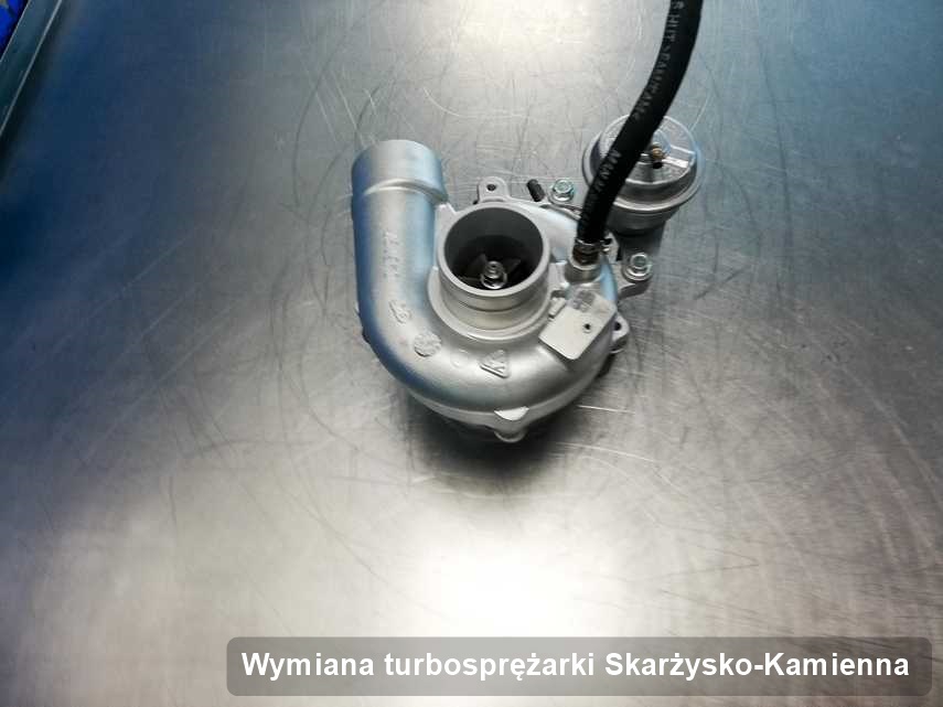 Turbo po zrealizowaniu zlecenia Wymiana turbosprężarki w przedsiębiorstwie z Skarżyska-Kamiennej w doskonałej jakości przed spakowaniem