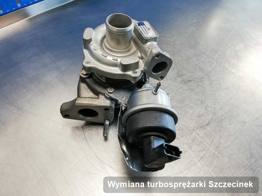 Turbina po przeprowadzeniu usługi Wymiana turbosprężarki w pracowni z Szczecinka w doskonałym stanie przed spakowaniem