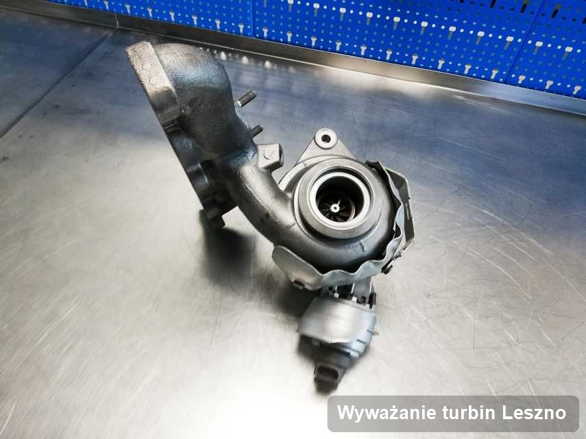Turbosprężarka po przeprowadzeniu usługi Wyważanie turbin w warsztacie z Leszna o osiągach jak nowa przed wysyłką