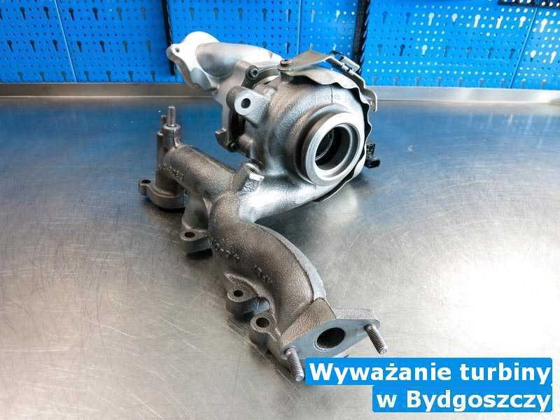 Turbosprężarki dostarczone do pracowni pod Bydgoszczą - Wyważanie turbiny, Bydgoszczy