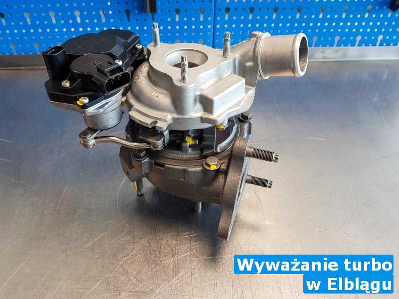 Turbosprężarka po wizycie w ASO w Elblągu - Wyważanie turbo, Elblągu