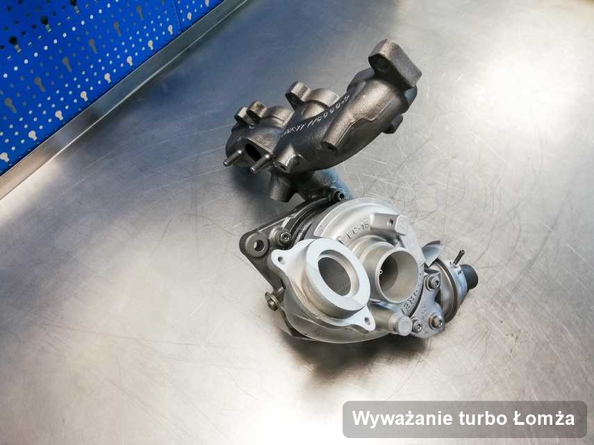 Turbosprężarka po wykonaniu usługi Wyważanie turbo w przedsiębiorstwie z Lomży o parametrach jak nowa przed spakowaniem