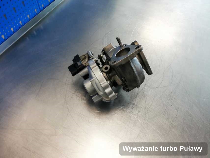Turbosprężarka po przeprowadzeniu serwisu Wyważanie turbo w serwisie z Puław o parametrach jak nowa przed wysyłką