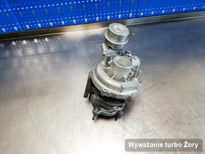 Turbo po wykonaniu zlecenia Wyważanie turbo w przedsiębiorstwie w Żorach w doskonałej kondycji przed spakowaniem