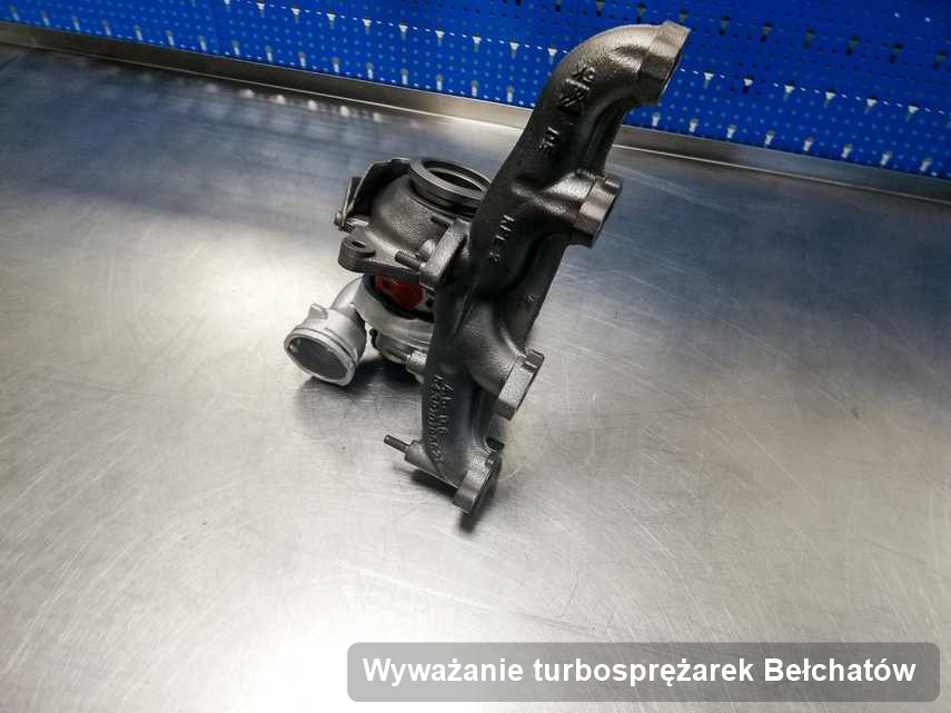 Turbo po przeprowadzeniu serwisu Wyważanie turbosprężarek w pracowni regeneracji w Bełchatowie w doskonałej jakości przed wysyłką