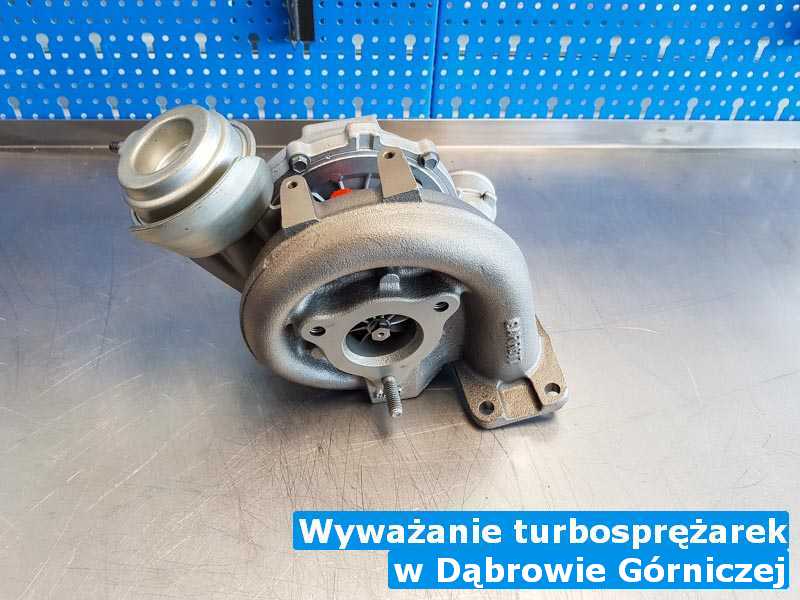 Turbosprężarki remontowane pod Dąbrową Górniczą - Wyważanie turbosprężarek, Dąbrowie Górniczej
