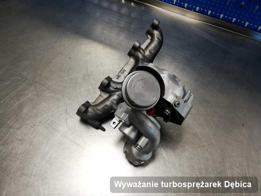 Turbosprężarka po wykonaniu zlecenia Wyważanie turbosprężarek w serwisie z Dębicy w niskiej cenie przed spakowaniem