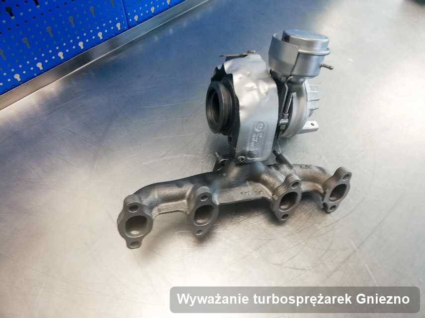 Turbo po wykonaniu serwisu Wyważanie turbosprężarek w pracowni w Gnieznie w niskiej cenie przed wysyłką