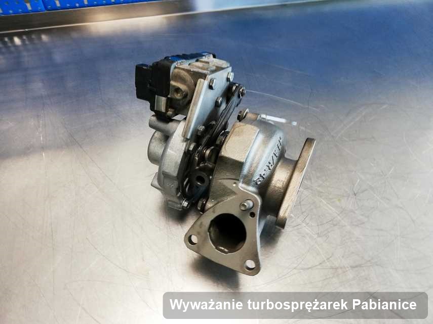 Turbosprężarka po wykonaniu zlecenia Wyważanie turbosprężarek w pracowni regeneracji z Pabianic w świetnej kondycji przed spakowaniem