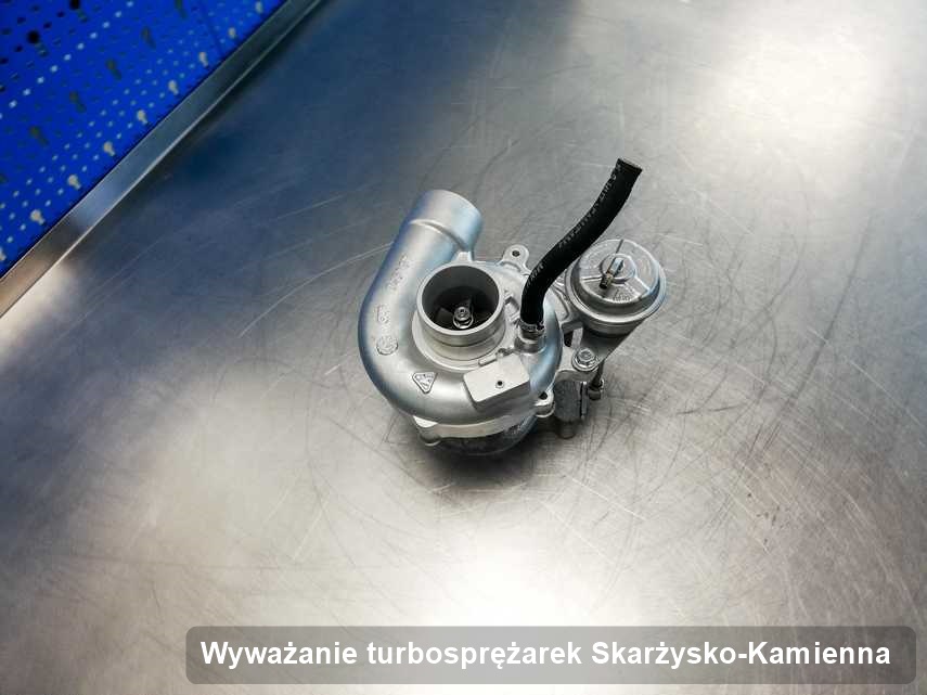 Turbina po realizacji zlecenia Wyważanie turbosprężarek w pracowni z Skarżyska-Kamiennej w niskiej cenie przed spakowaniem