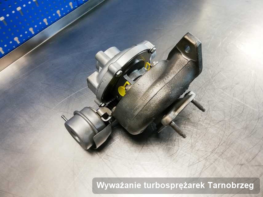 Turbo po wykonaniu usługi Wyważanie turbosprężarek w przedsiębiorstwie z Tarnobrzeg w doskonałej kondycji przed spakowaniem