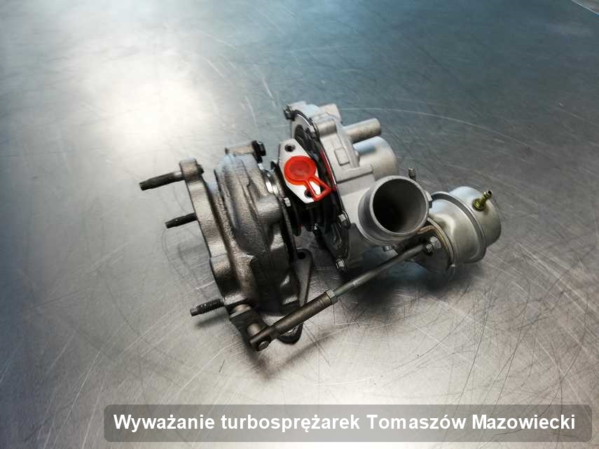 Turbina po wykonaniu zlecenia Wyważanie turbosprężarek w pracowni regeneracji w Tomaszowie Mazowieckim o osiągach jak nowa przed wysyłką
