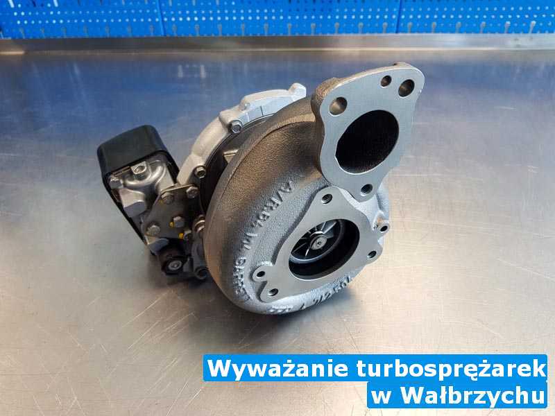 Turbosprężarka naprawiona z Wałbrzycha - Wyważanie turbosprężarek, Wałbrzychu