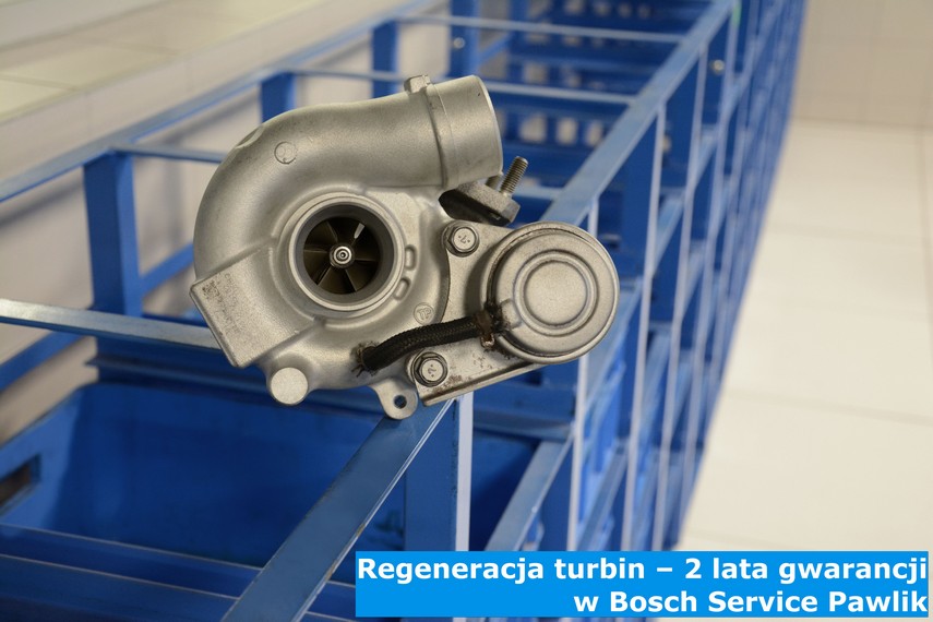 Dwuletnia gwarancja na regenerowane turbosprężarki w ASO Bosch Service Pawlik