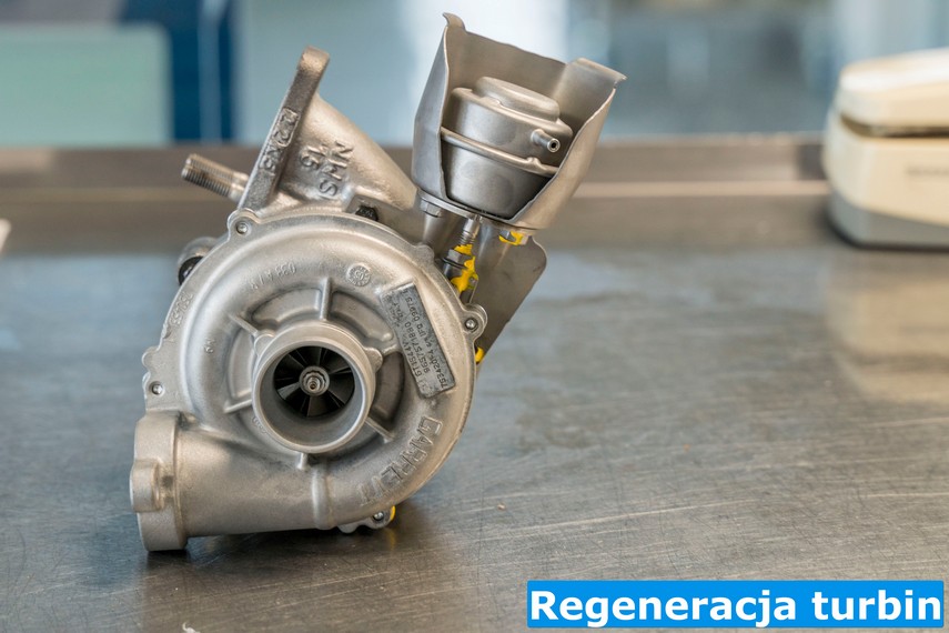 Przykładowy obraz turbosprężarki dostępny w serwisie Boscha