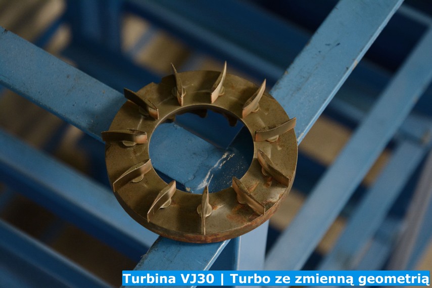 Turbina VJ30   Turbo ze zmienną geometrią