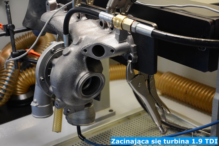 Zacinanie się turbosprężarki 1.9 TDI