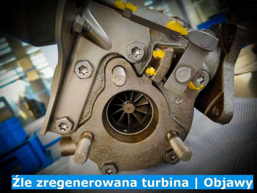 Objawy źle zregenerowanej turbosprężarki