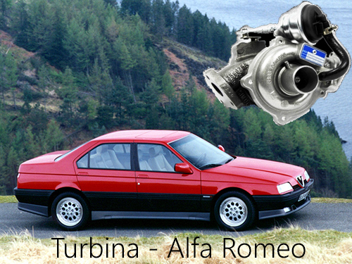regeneracja turbin Alfa Romeo 164