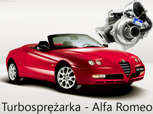 regeneracja turbin Alfa Romeo Spider