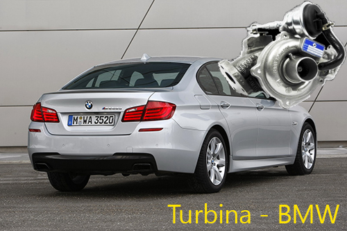 regeneracja turbin BMW serii 5 M550d F10